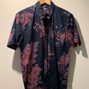 H&M Floral Button Down
